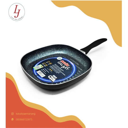 panggangan   square grill maxim galaxy 26cm