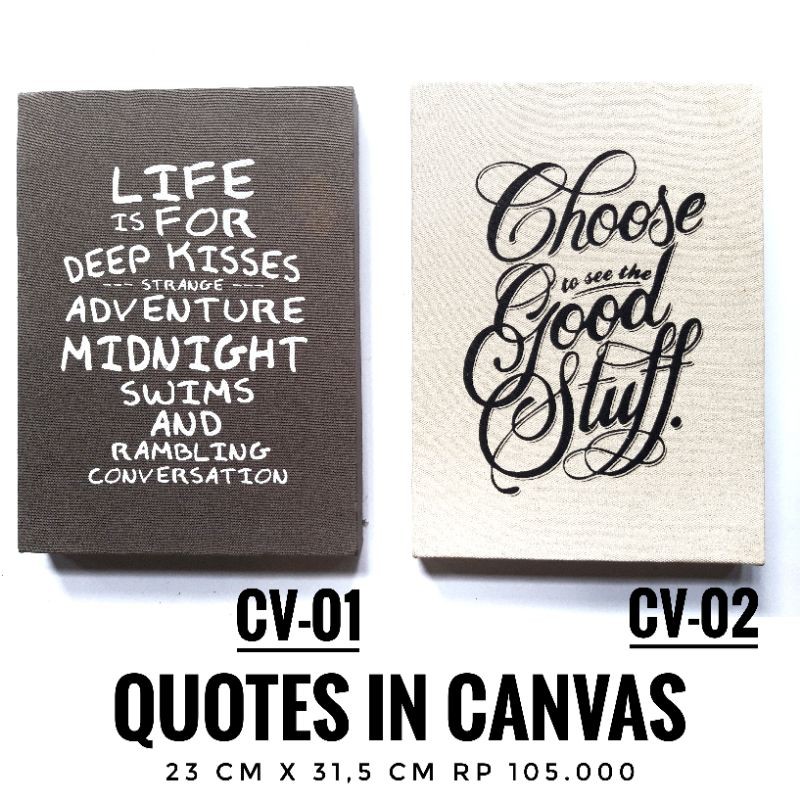 

QUOTES IN CANVAS