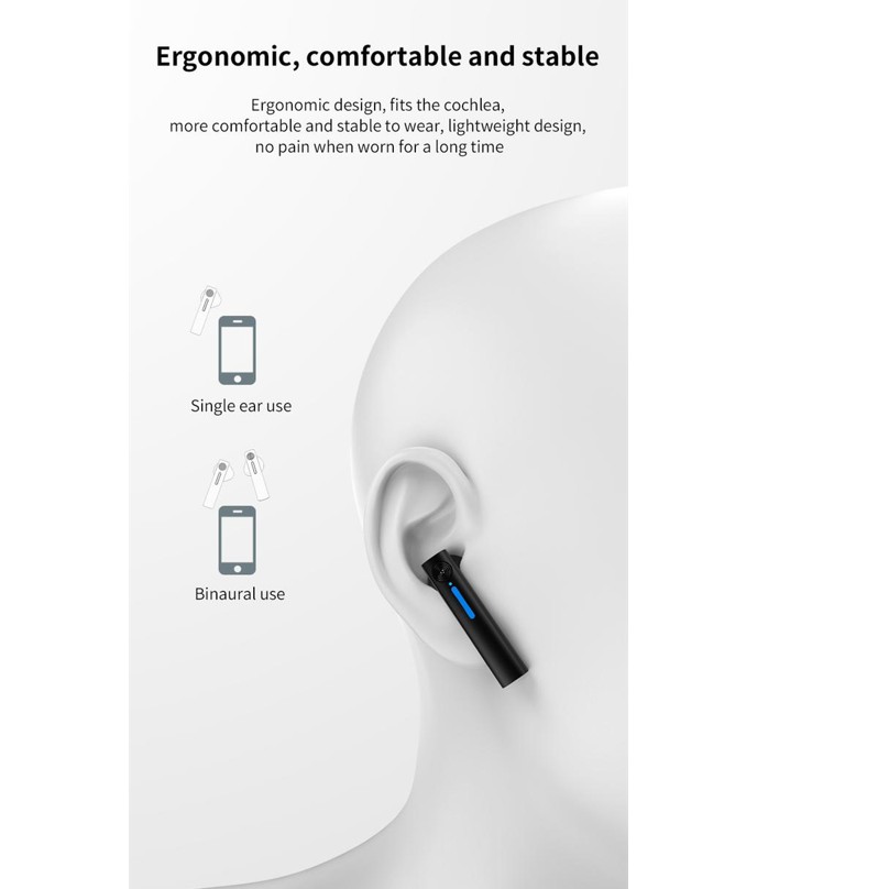 T15 Headset Tws Wireless Earphone Bluetooth airbuds Dengan Lampu Indikator Digital Untuk Android IOS