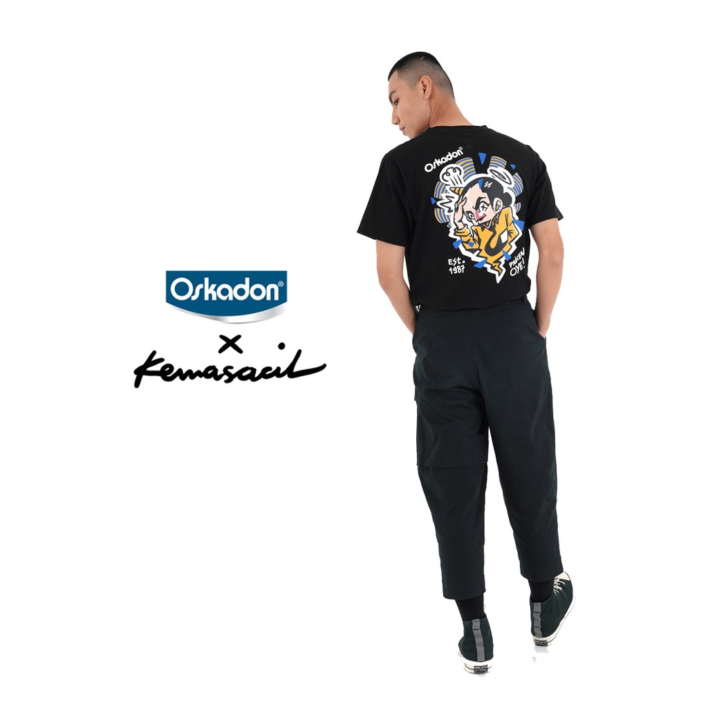 TAGS - Kaos Oskadon Acil Pose Mumet Black