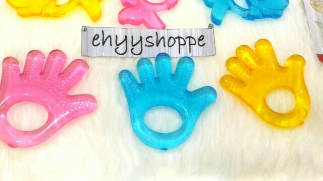 Water Filled Teether / Gigitan Bayi Silcon BPA Free Reliable