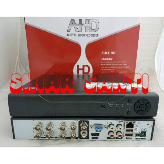 DVR CCTV AHD 8 CHANNEL 5 IN 1 ( SUPPORT SEMUA CCTV )Cloud P2P