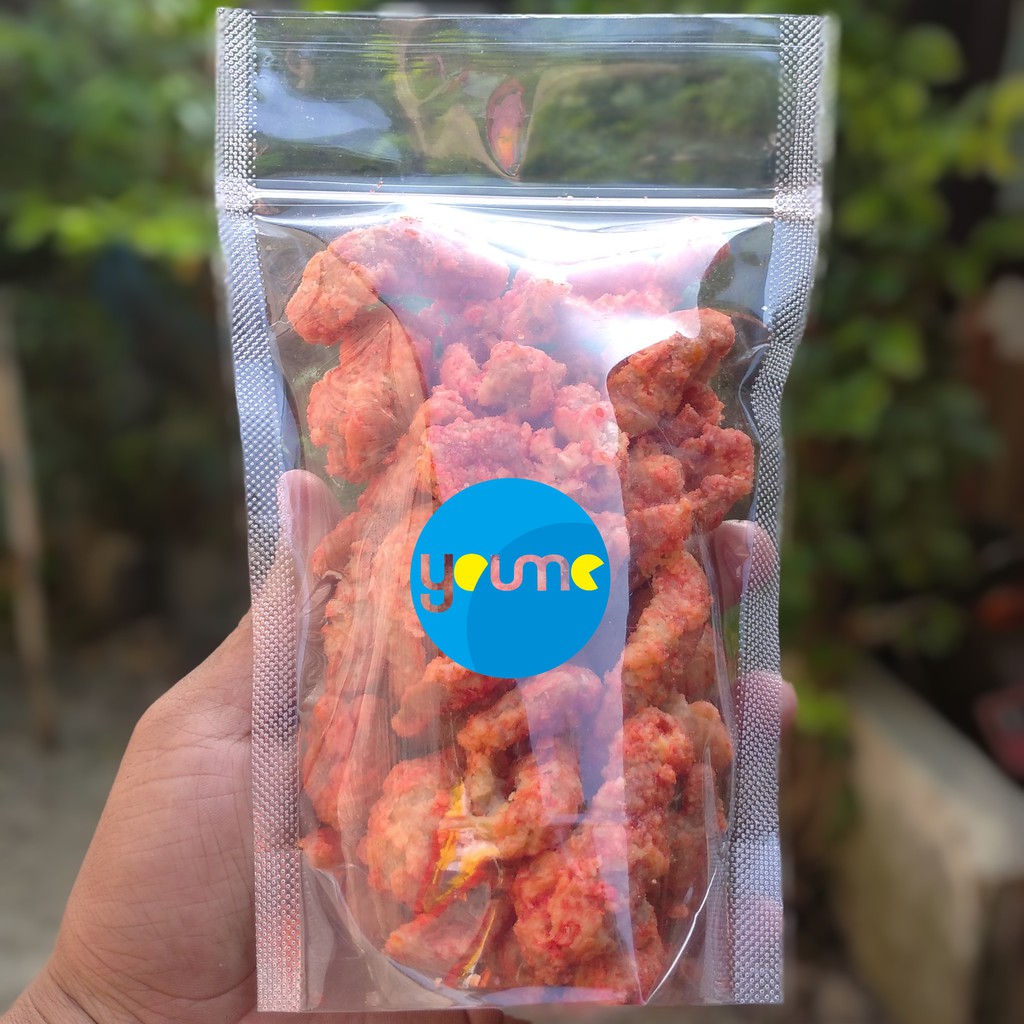 

Kulit Ayam Goreng - Crispy Chicken Skin - 150 gram Balado (termurah)