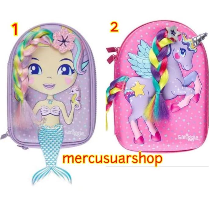 

SMIGGLE DOLLY WISHES UNICORN AND MERMAID PENCIL CASE