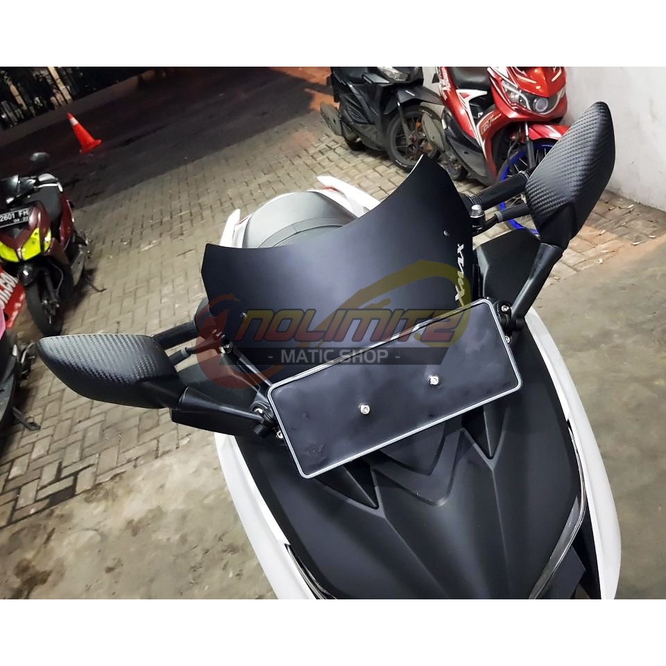 Spion Fairing Carbon Breket Windshield Model Serpo Yamaha XMAX 250