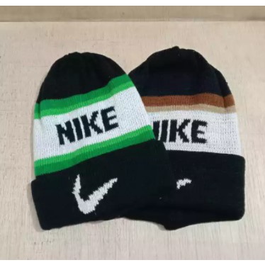 Topi Rajut Nike Pria Wanita New Fashion Topi Kupluk Rajut Beanie Hat Nike Terbaru