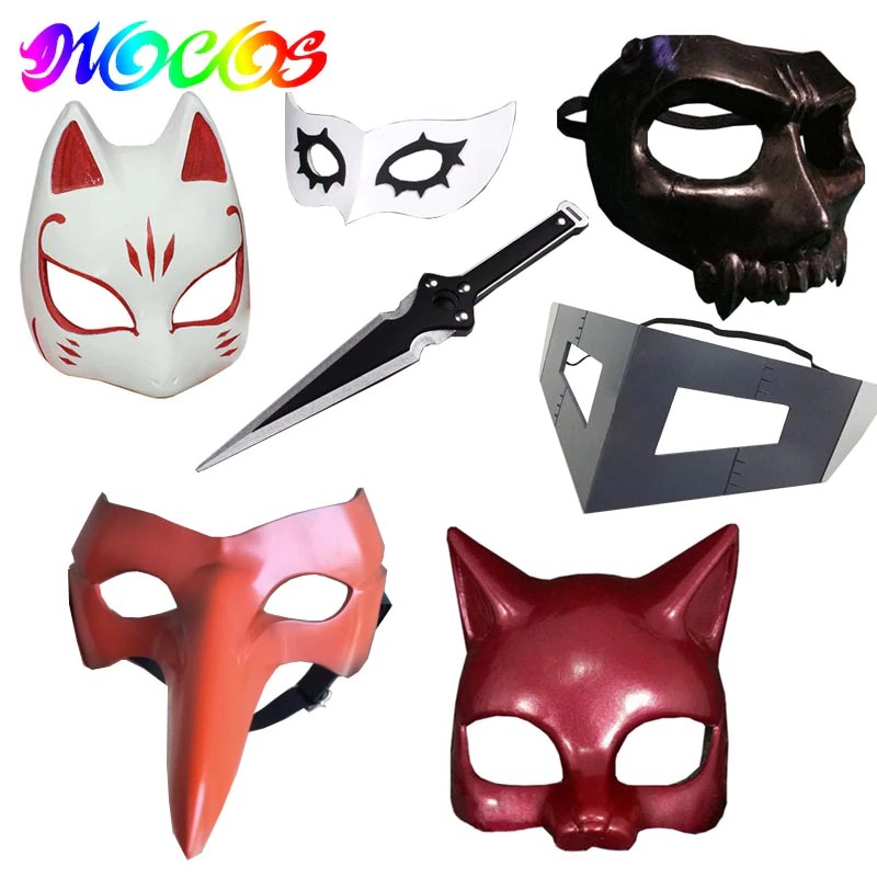 Jual Gratis ongkir DIOCOS Persona 5 Joker Eye Mask Anne Takamaki Panther  Mask Ryuji Sakamoto Skull Indonesia|Shopee Indonesia