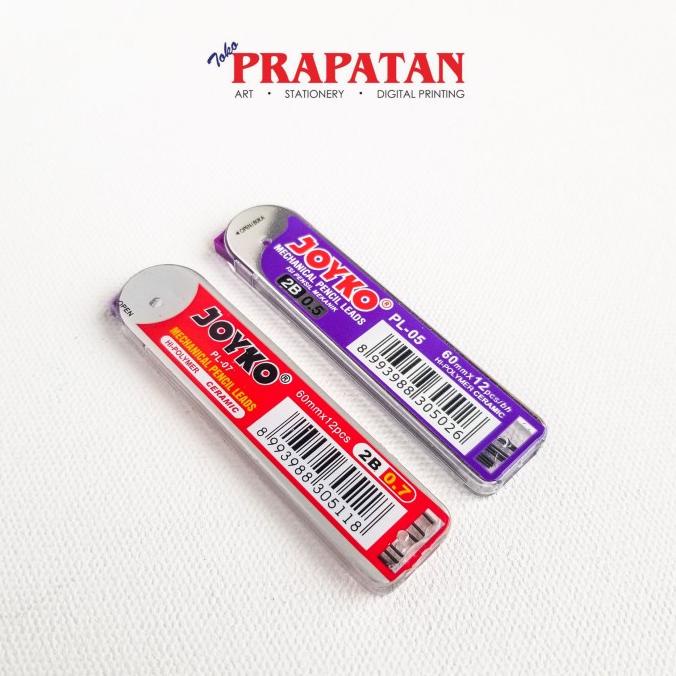 

ISI PENSIL MEKANIK JOYKO PL-07 / 2B / 0.7 MM / PENCIL LEAD