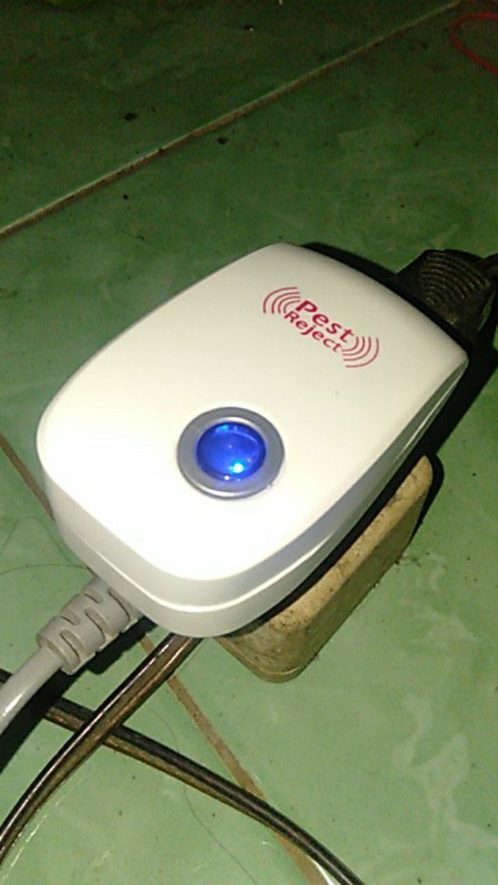 Alat Pembasmi Nyamuk & Serangga Model Elektronik Ultrasonik, Colokan Us / Eu