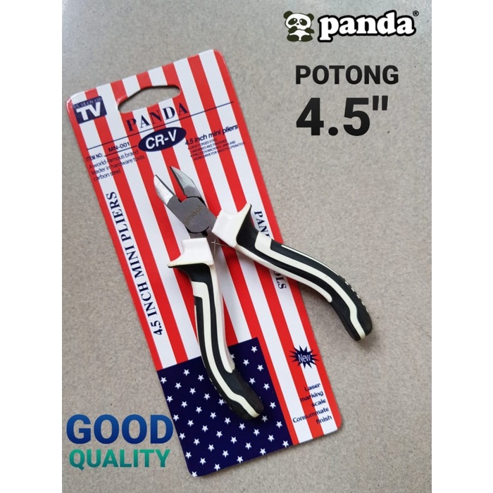 TANG POTONG MINI 4,5INCH PANDA KARET