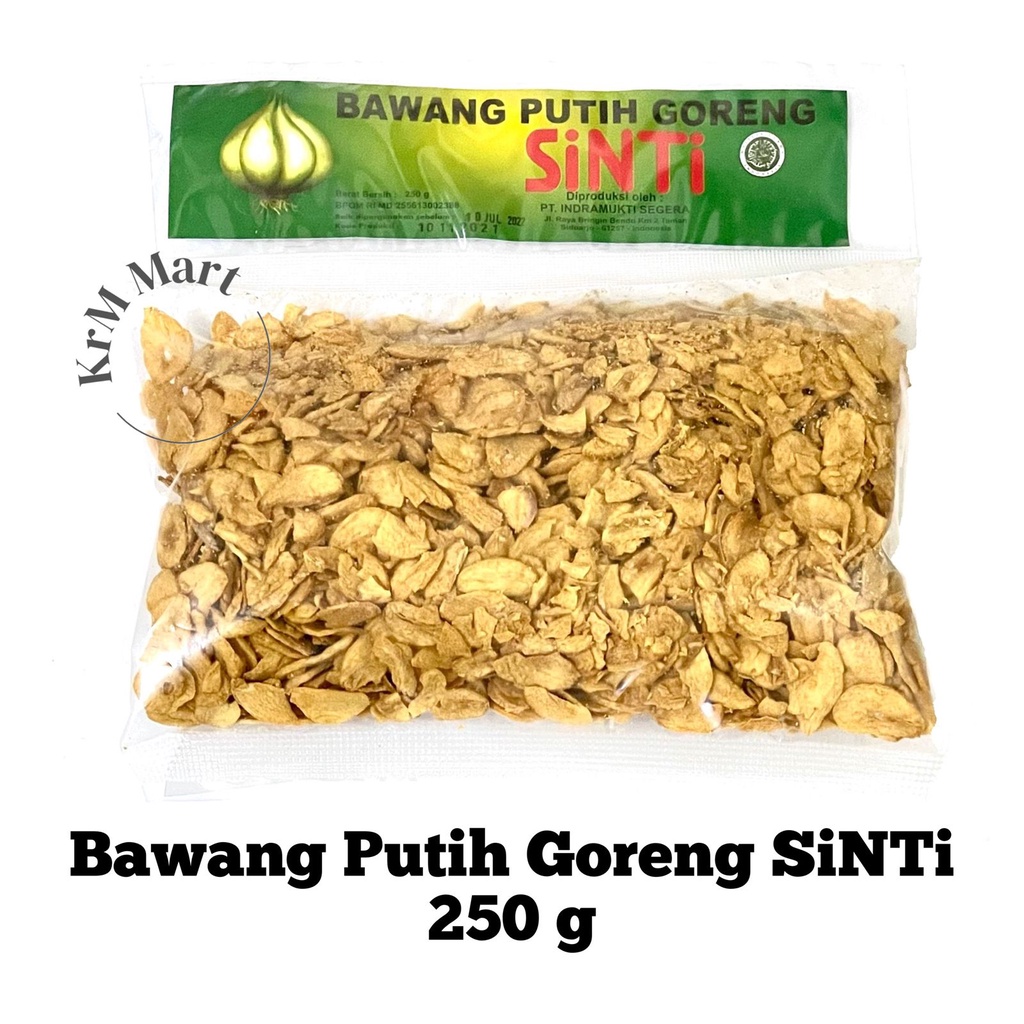 

Bawang Putih Goreng Sinti 250 gr 1 bungkus