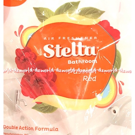 Stella Bathroom Air Freshener Cool Blue Parfum Gantung Ac Pewangi Ruangan Stela Sejuk 30Hari