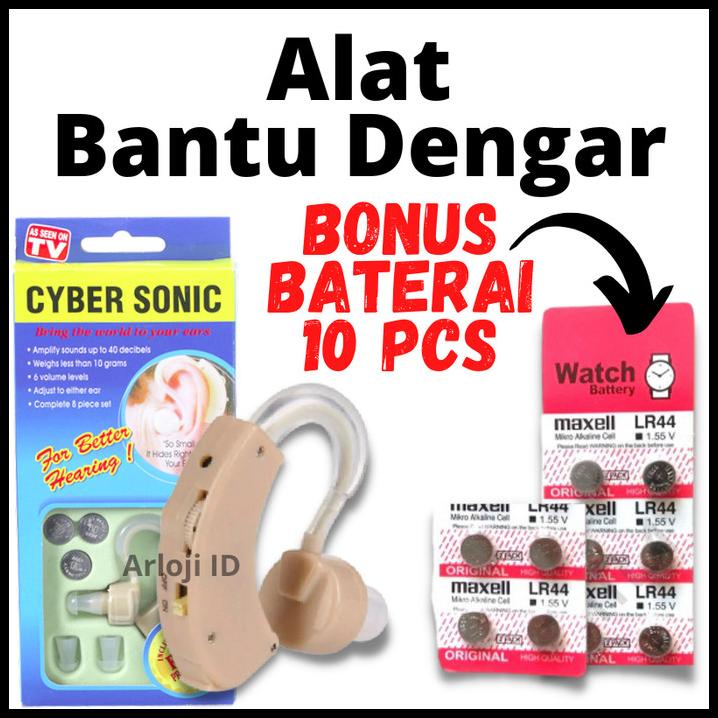 Terbaru Alat Bantu Dengar Pendengaran Telinga Orang Tua Lansia Mini Original