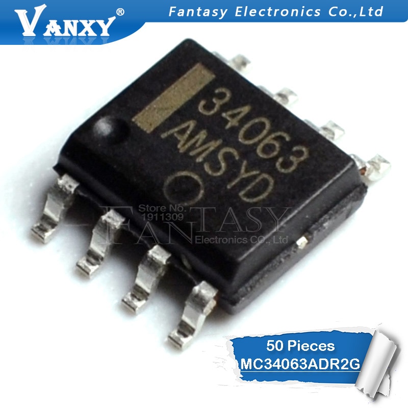 (Ready Stock) 50PCS MC34063A SOP8 MC34063 SOP MC34063ADR MC34063ADR2G SMD Baru Dan original IC