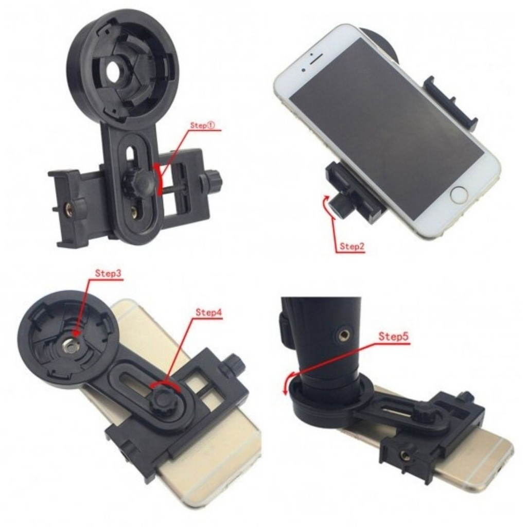 Mount Breket Teropong Smartphone HP WNJ01 Stand Holder Adapter Telescope 111159