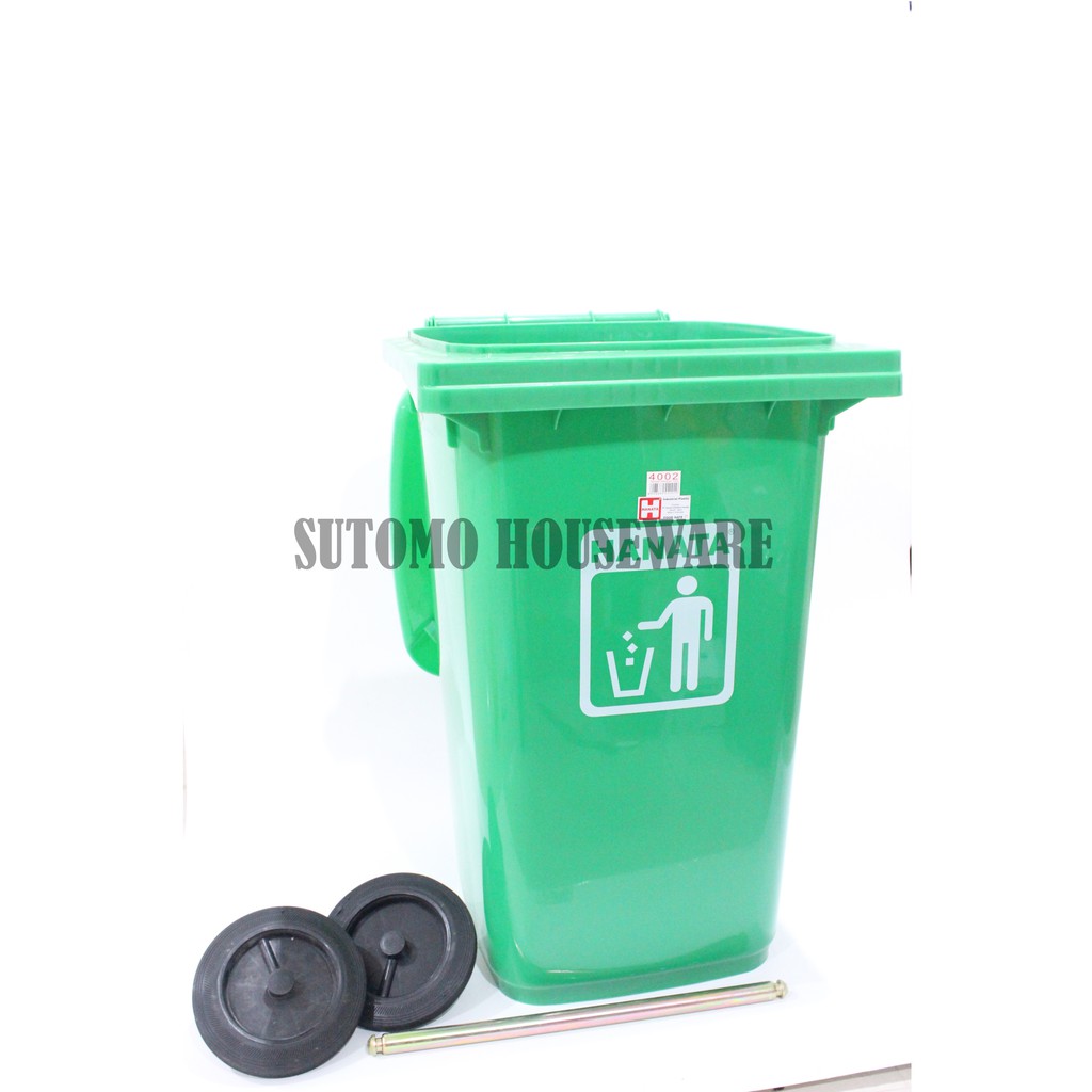 Tempat Sampah/Tong Sampah Besar Plastik Shinpo HANATA HNT4002 (Gojek) Tong Sampah besar