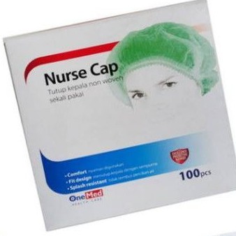 NURSE CAP ONEMED ISI 100 PCS  / NURSE CUP ONEMED / HAIR NET
