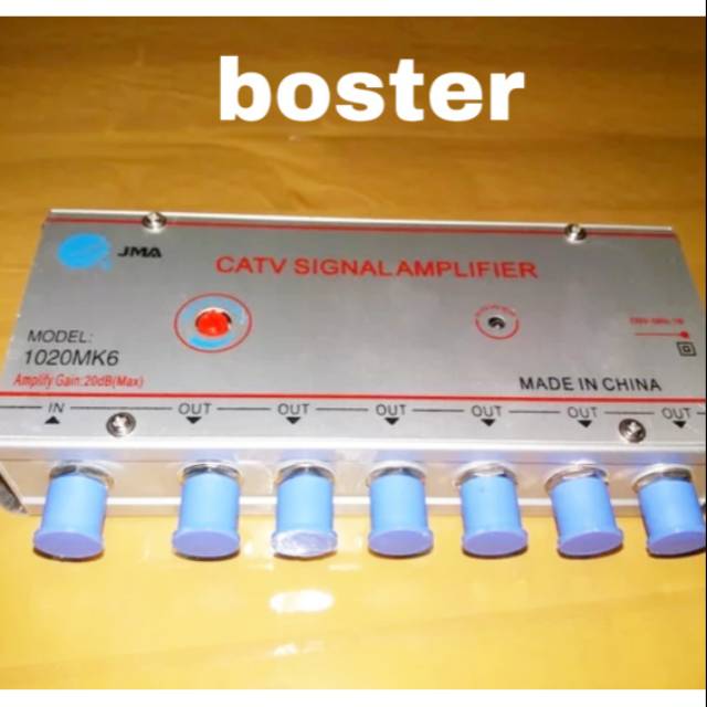 Penguat Siqnal Catv 20db 1in 6out Jma