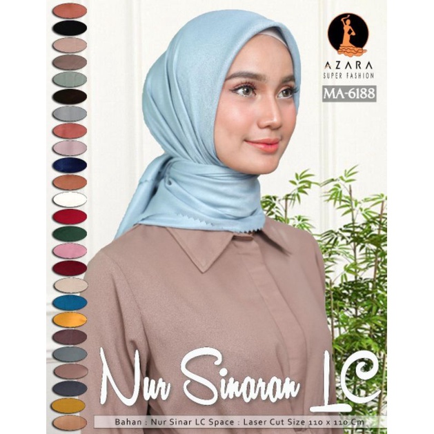 PART 3 HIJAB SEGI EMPAT PESTA MEWAH JILBAB KONDANGAN NUR SINAR AZARA SERAGAMAN GLOWING WISUDA AKAD