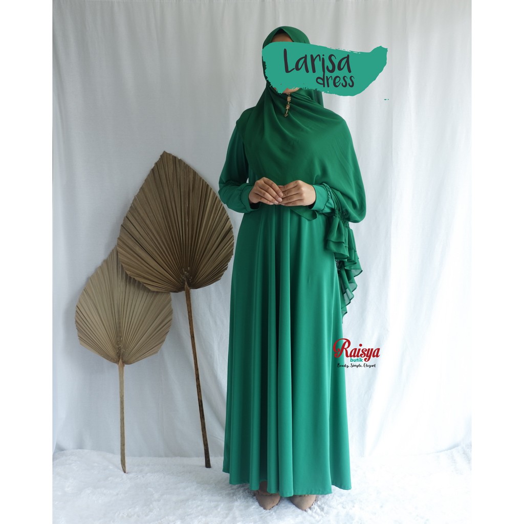 Gamis Jersey Polos  JUMBO / Gamis JUMBO Larissa / Gamis Polos