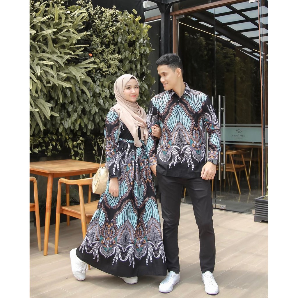 Distributor Maura Couple - Sania Ruffle Batik Couple Ori Ndoro Jowi Garansi Termurah Shopee - Batik Modern Solo qxxrpNJIROjEj6