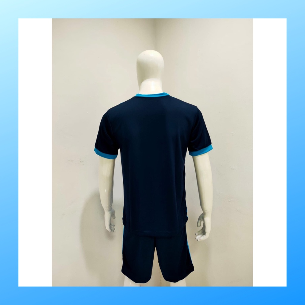 jersey futsal pria kaos sepak bola baju dan celana setelan wanita dewasa t-shirt outfit seragam jarsey kostum olahraga pakaian apparel print sport jersy soccer casual jersi suit AD168 turqis