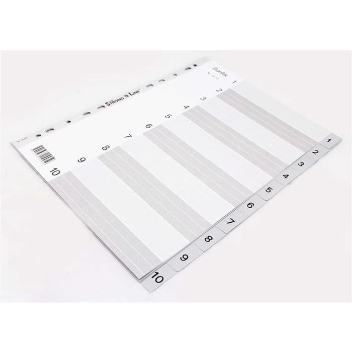 

Eklusif Bantex Divider 1-10 Ref :6210 Sale!!!