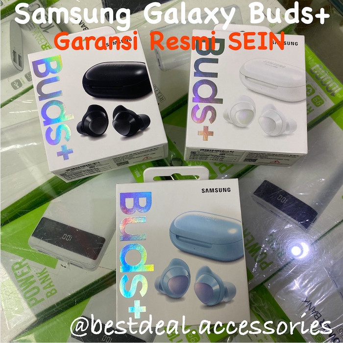 Samsung Galaxy Buds Plus / Buds+ / Buds + Garansi Resmi Sein - Putih