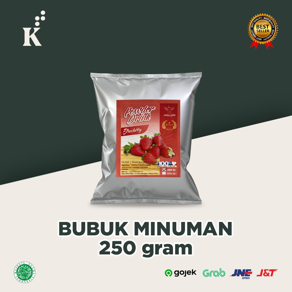 Bubuk Minuman Bubble Drink Terlengkap 250gr Javaland