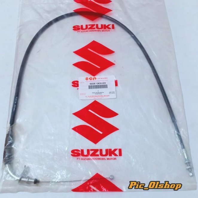 Kabel Gas Suzuki SATRIA FU FI INJEKSI Throttle Cable Original SGP       58300-12K00-000