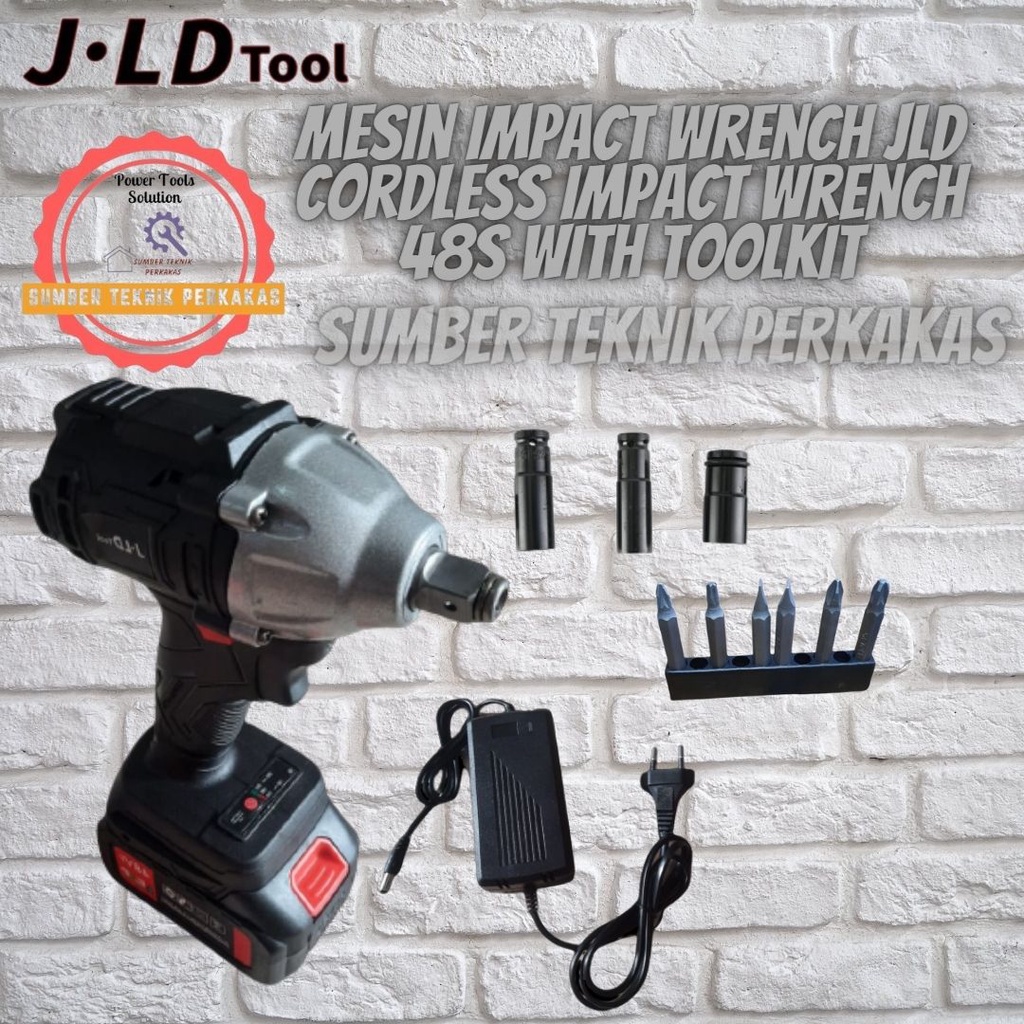 CORDLESS IMPACT WRENCH 48 S BRUSHLESS JLD