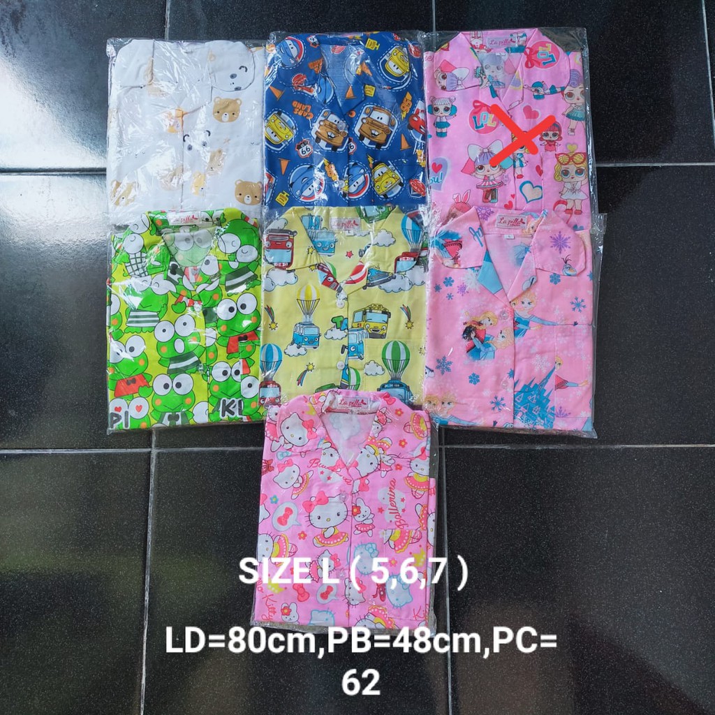 La Pilla Baju Tidur Anak / Piyama Anak