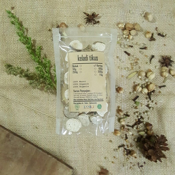 

KELADI TIKUS KERING 1 KG - Typhonium Flagelliforme - MURNI - JSR