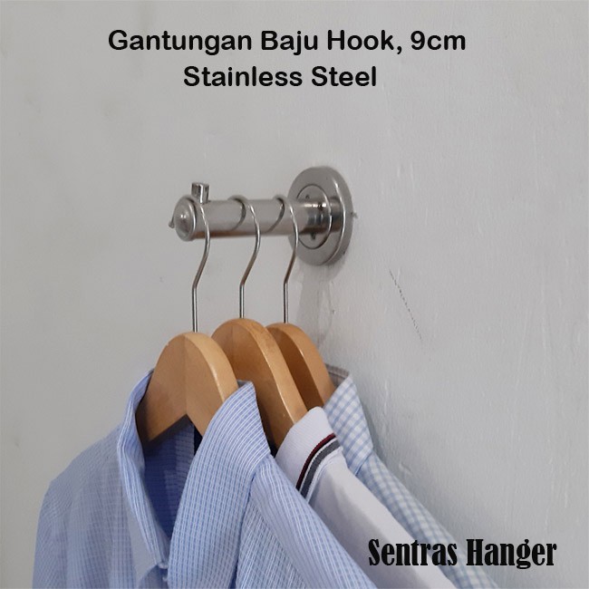 Gantungan Hook, Kapstok Stainless Steel