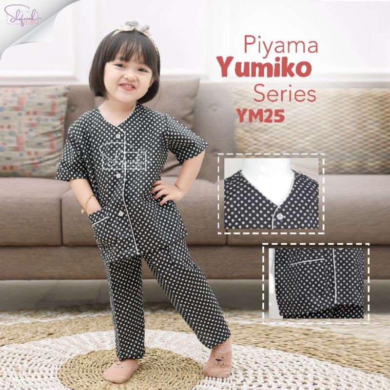 [SHOFWAH] PIYAMA YUMIKO SERI 3 PAJAMAS BAJU TIDUR ANAK