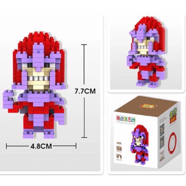 Loz iBlock Fun X-Men Series - Magneto