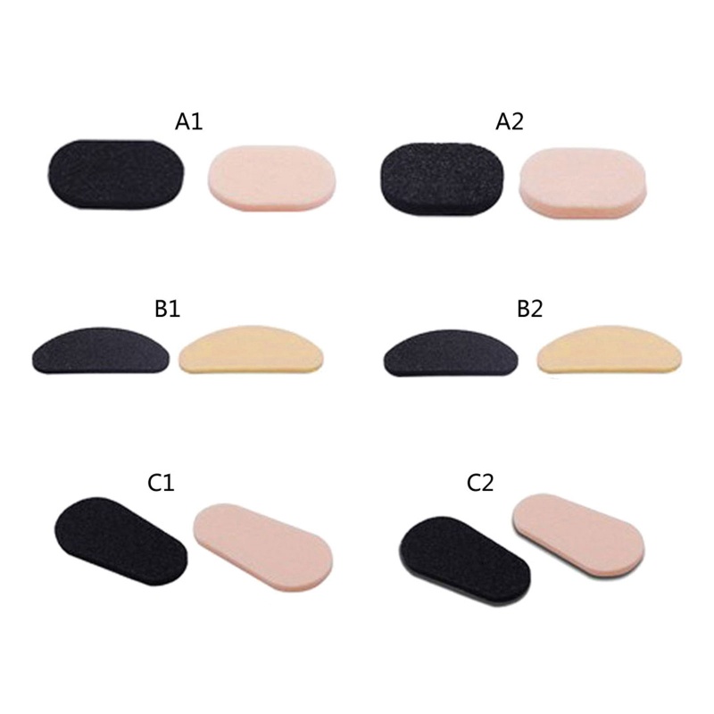 Gro 40Pcs Bantalan Hidung Kacamata Busa Lembut Anti Slip Self Adhesive Glasses EVA Nose Pads