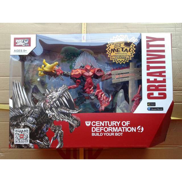Transformers Wei jiang scorn merah dino