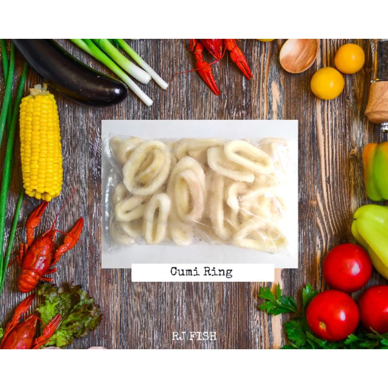 

Cumi Ring Frozen Beku RJ Fish 1kg