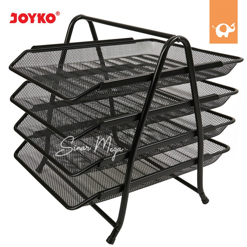 

Joyko Document Tray DT-31 Document Tray / Rak Wadah Dokumen Surat 4 Tier Tingkat Murah