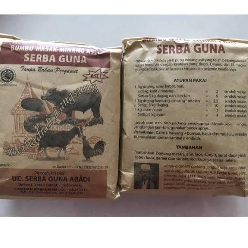 

BEST SELLER Bumbu Masak Minang Asli (serbaguna gulai)***