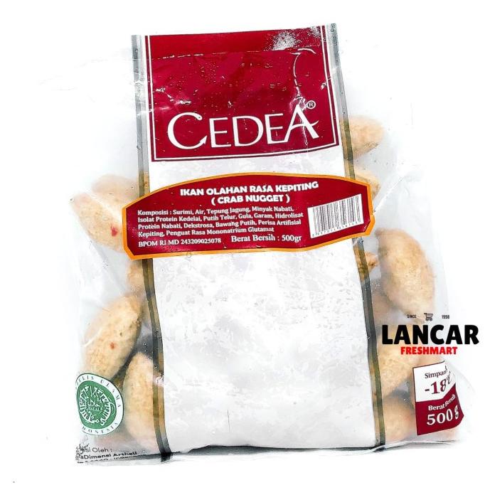 

PROMO CEDEA Nugget Kepiting 500gr MURAH