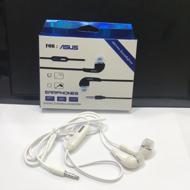 Headset/handsfree/earphone brands ori asus packing metalik