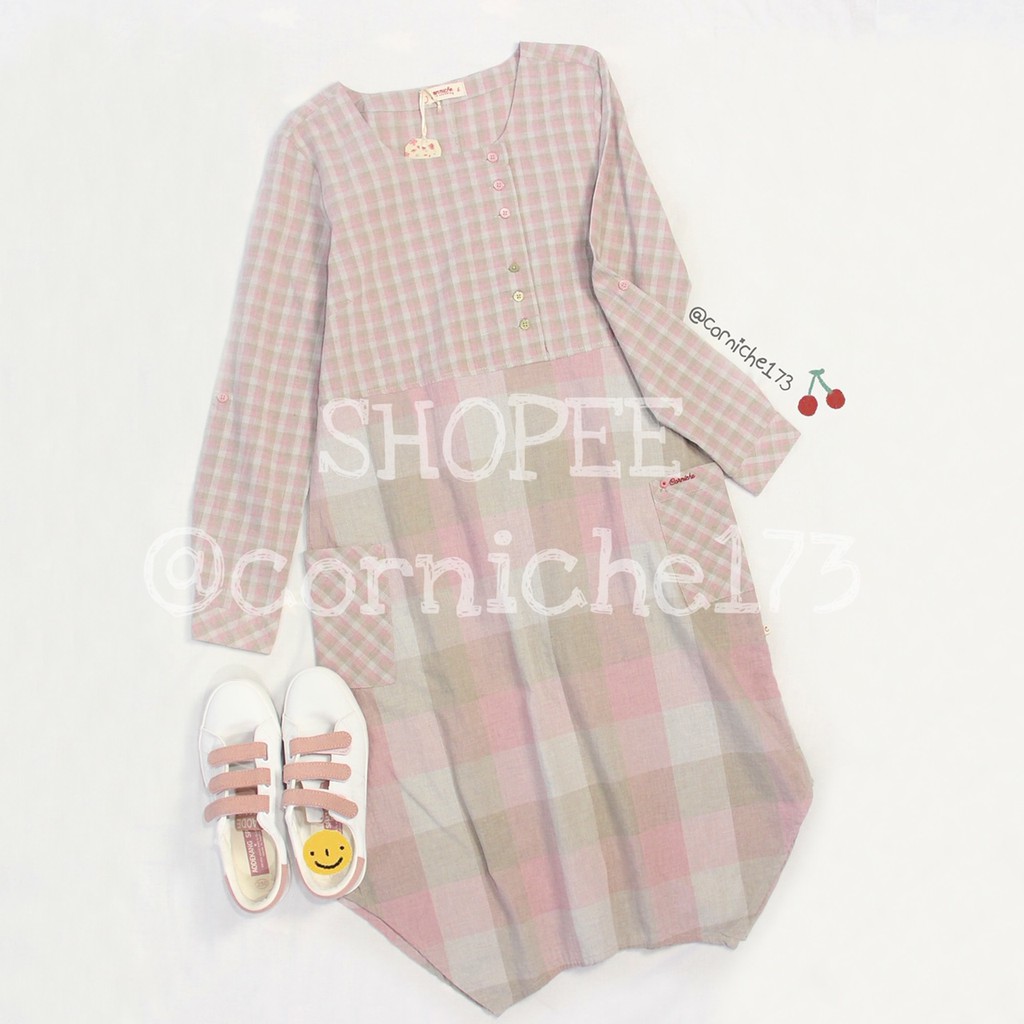 Corniche Jeva Dress Merah Bata - TH501324