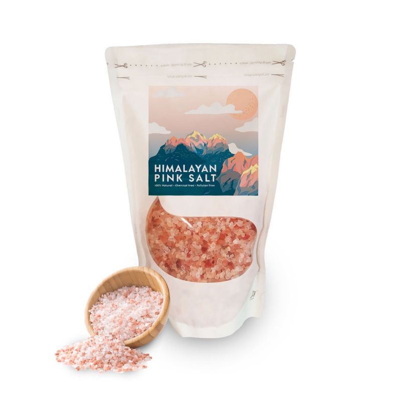 

Garam himalaya kasar original batu natural pink salt cristal premium
