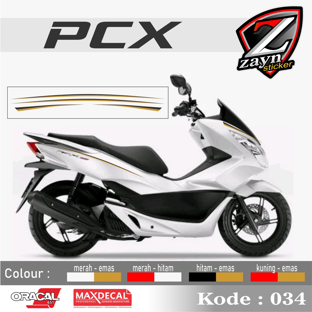 TERMURAH, LIST STRIPING STIKER CUTTING STICKER PCX CBU