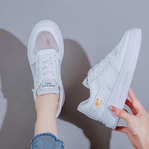 TBIG [COD] Sepatu Sekolah Sneakers Import Shoes BRIELLE Fashion Wanita Sepatu Korea Style Sekolah Kuliah