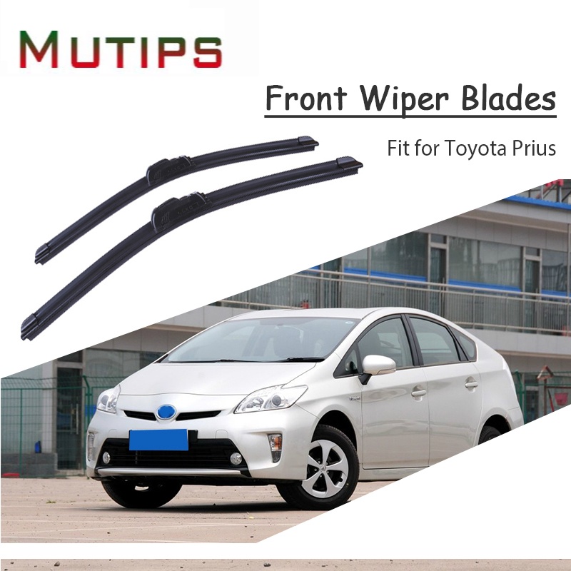 1 Set Karet Wiper Kaca Depan Mobil Untuk Toyota Prius XW10 XW20 XW30 XW50 2018-1997