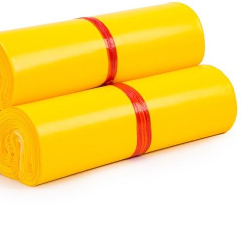 

✪ Plastik Polymailer Kuning 20x30 isi+/- 100 packing online ➭