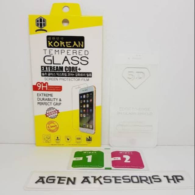 KOREAN Tempered Glass iPhone 6S 4.7&quot; FULL SCREEN Guard iPhone 6 TG 5D iPhone 6G FULL GLUE Anti Gores